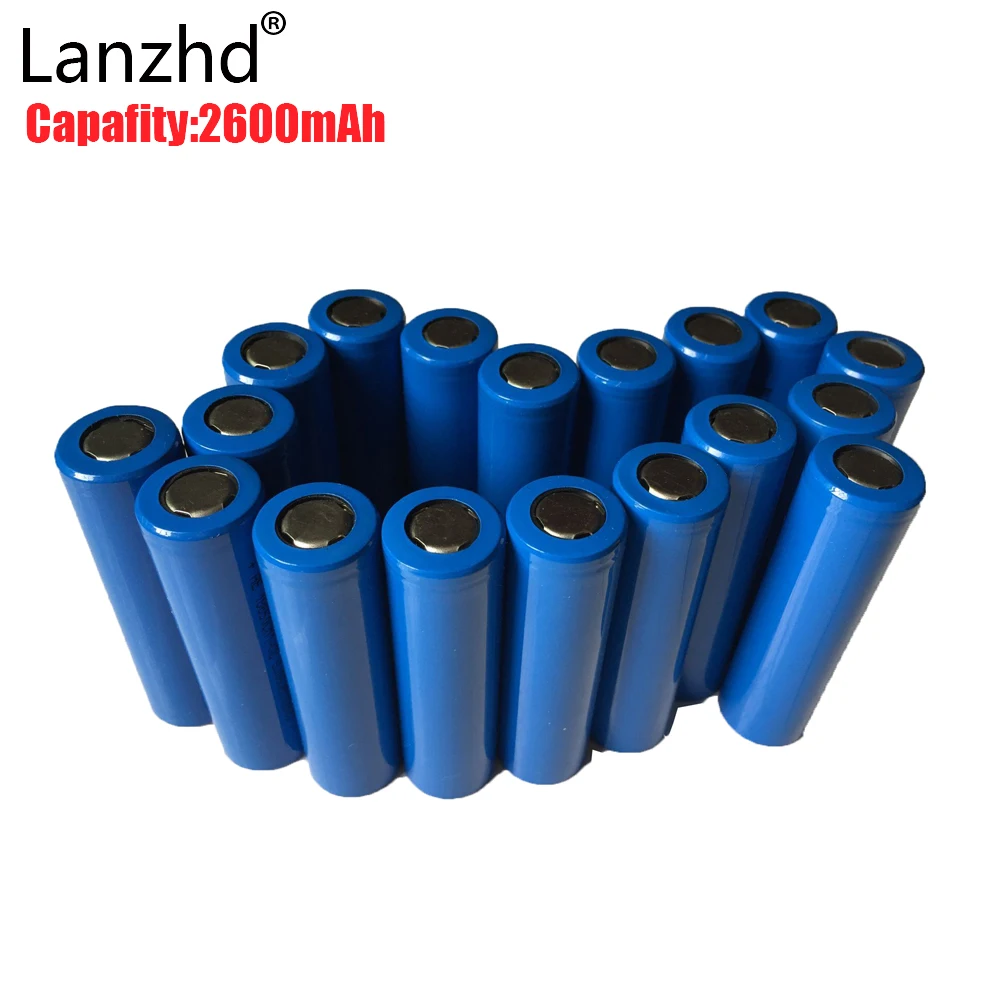 12 шт. аккумуляторные литий ионные батарейки 18650 мАч|battery 18650|18650 batteryrechargeable battery |