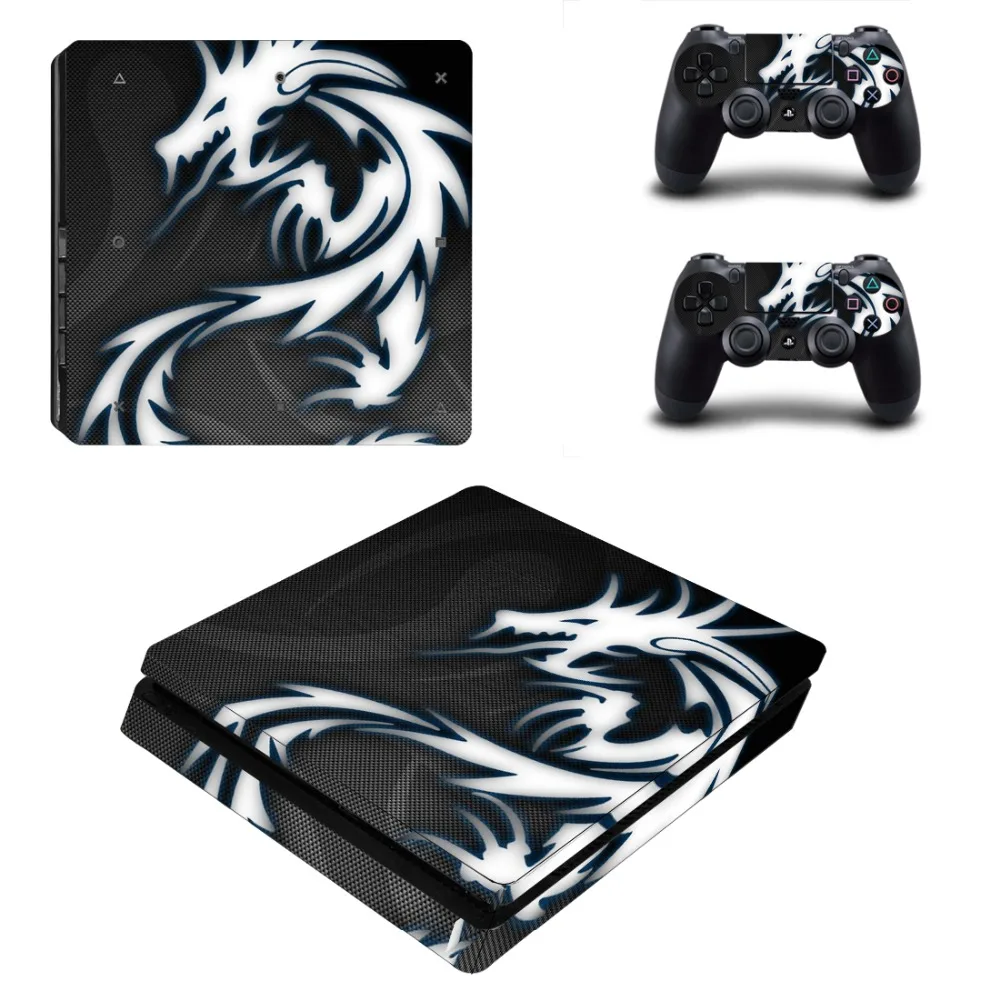 Игра Mortal Kombat PS4 тонкая наклейка для sony playstation 4 консоль и контроллер наклейка PS4 тонкая виниловая наклейка
