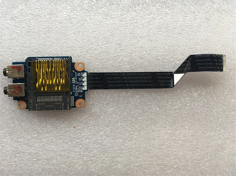 Новая Оригинальная звуковая плата для Lenovo G570 G575 G470 G475 с кабелем 31050103 LS 6751P|board board|for