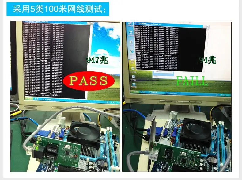 Diewu intel82574 PCI Express x1 PXE boot гигабайт; LAN; карта для сетевой карты ПК