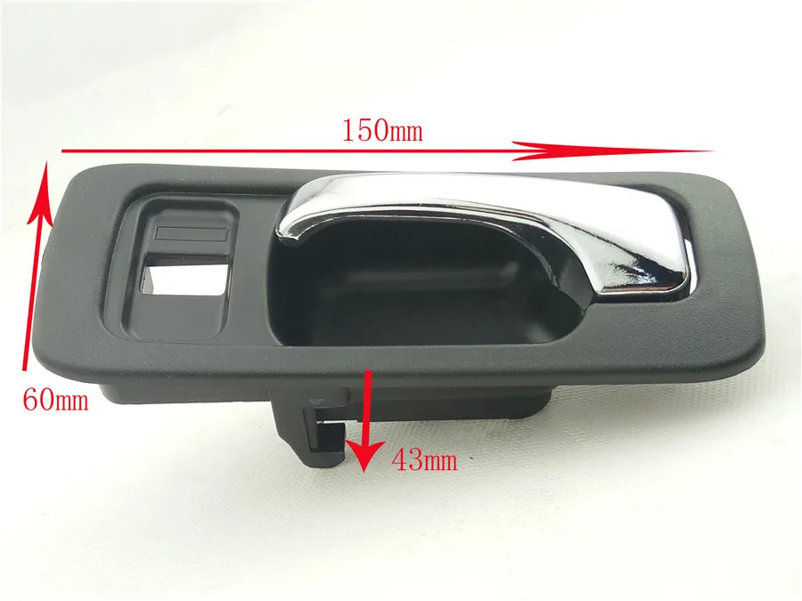 1 шт. Черная внутренняя ручка двери для Honda Accord 90 1991 1994 NO.4 автомобиля двери|door handle