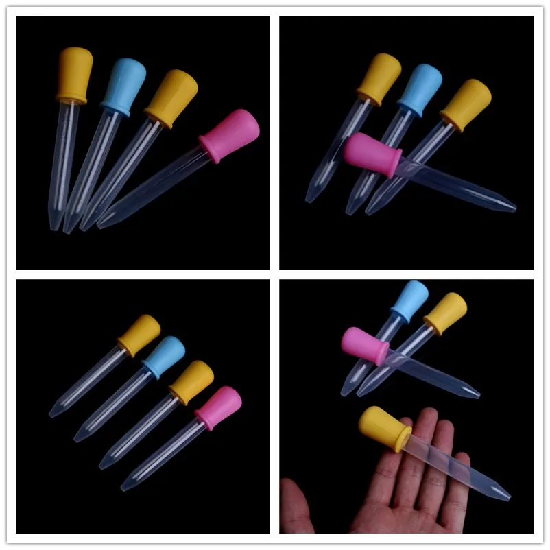 2 шт 12*2 см Силиконовая пластиковая подача лекарство жидкое Ухо глаз