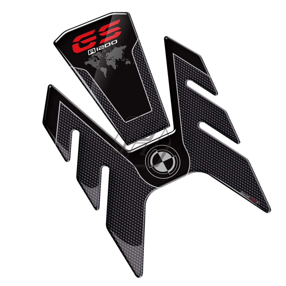 3D мотоциклетный чехол для топливного бака BMW R1200GS R1200 GS Rallye LC 2013 2018|Наклейки и