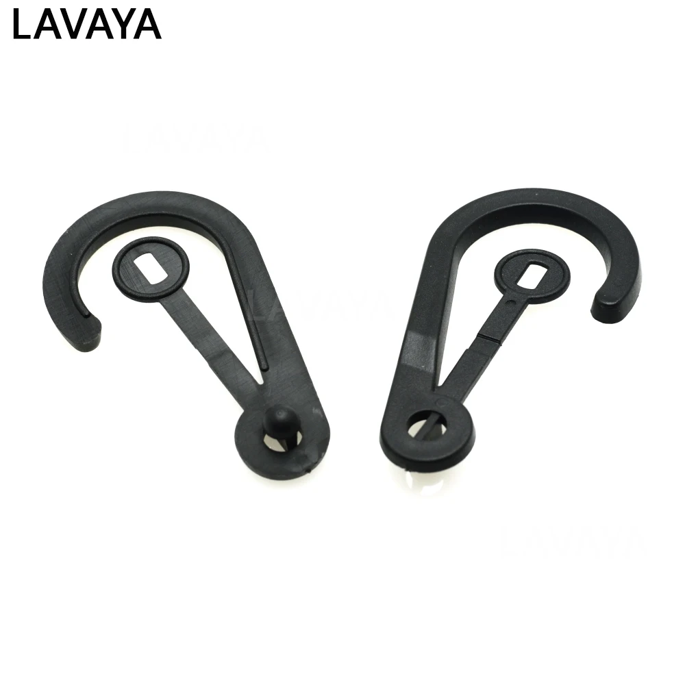 10pcs Gloves Hook Plastic Black Buckles Snap With O-Ring Used For Shower Curtains | Дом и сад