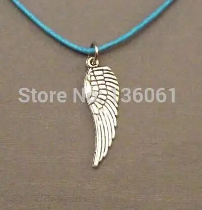 Винтажное бронзовое ожерелье с луком и стрелами серебряное крыло пуля кошка