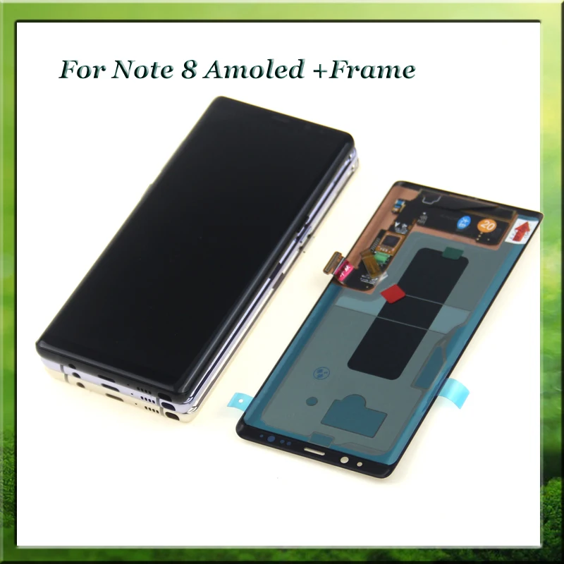 6 3 &quotSUPER AMOLED ЖК дисплей для SAMSUNG GALAXY Note 8 Note8 с сенсорным экраном дигитайзер в сборе