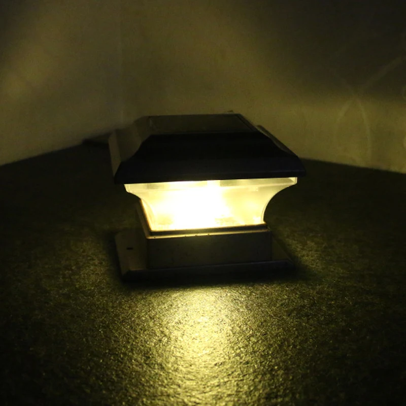 Светодиодная уличная лампа на солнечной батарее настенный светильник с датчиком