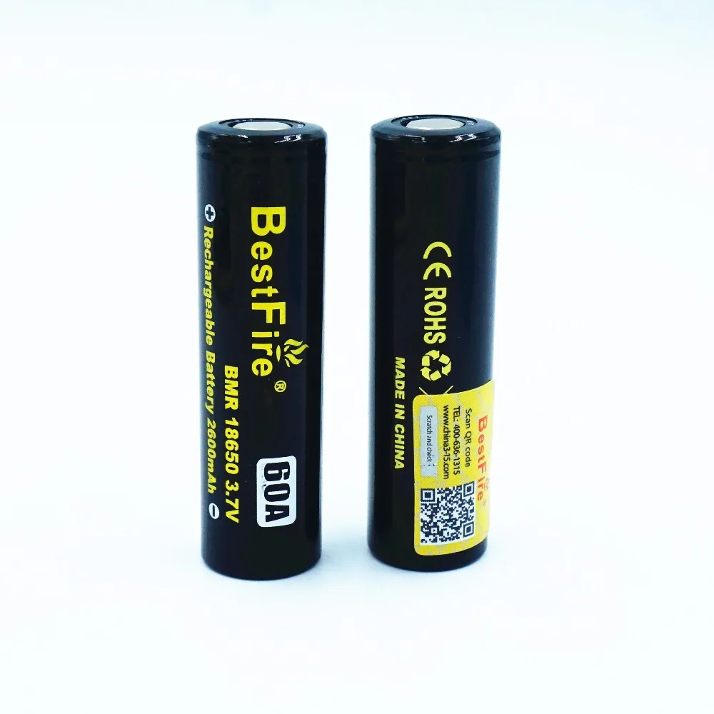 4 шт. литий-ионные перезаряжаемые батарейки для электронных сигарет Eleaf Vapor Storm SMOK