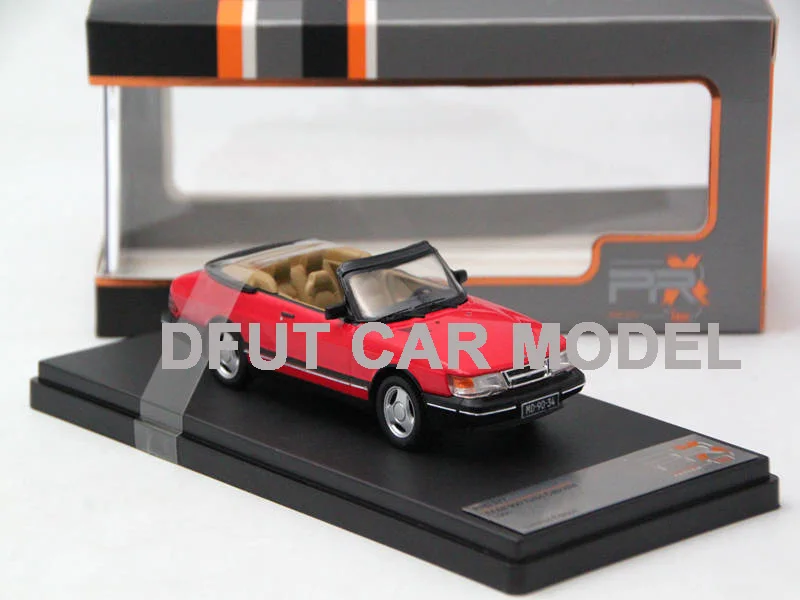 Игрушка из 1:43 сплава, модель автомобиля SAAB, детские игрушечные машинки, оригинальные авторизованные подлинные детские игрушки