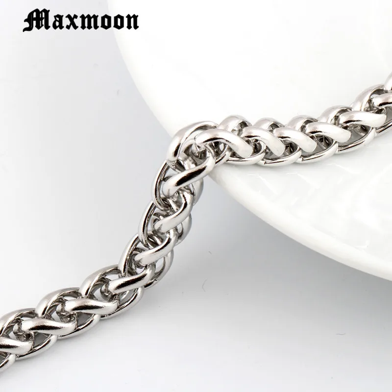 Браслет Maxmoon из нержавеющей стали для мужчин и женщин ювелирное изделие сделай