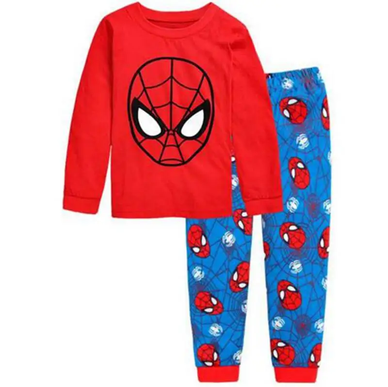 Retail! 2-7 yrs boys&ampgirls pijamas cotton children pyjamas sleepwear baby kids pajama set cartoon toddler boy clothes | Детская