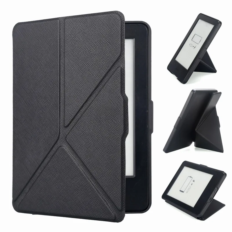Тонкий умный чехол из искусственной кожи с подставкой для Amazon Kindle Paperwhite123
