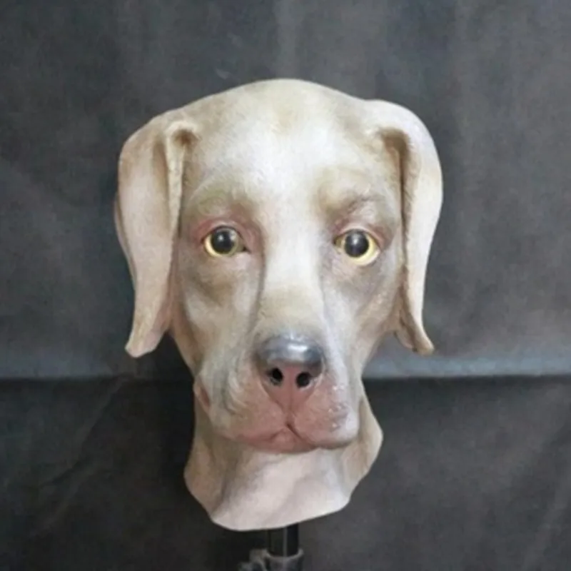 

Realistic Wholesale High Quality Animal Dog Latex Mask Halloween Cosplay