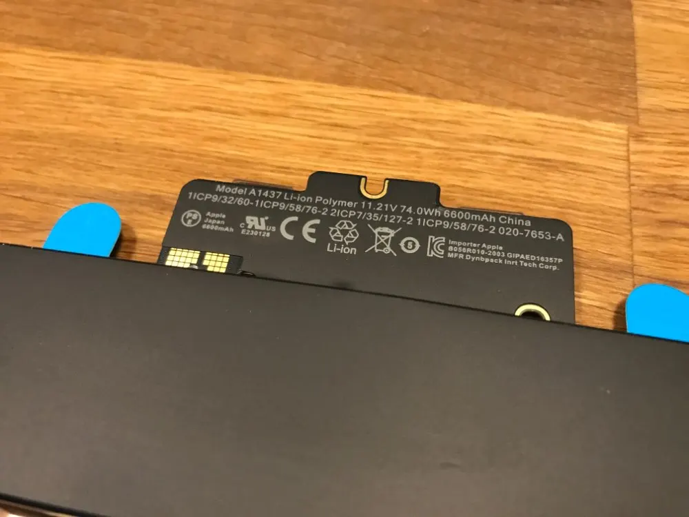 HSW 11 21 V 74Wh MD101 MD101LL/A MD101ZP/A для Apple A1437 A1425 MacBook Pro Retina 13 &quotаккумулятор конец 2012 ранние