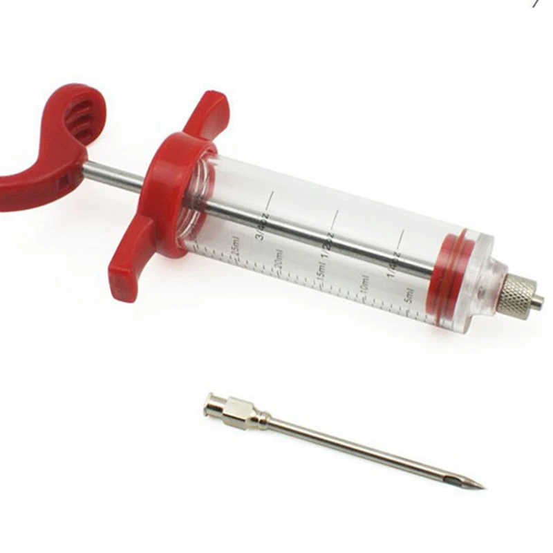 QuickDone маринад инжектор мясо шприц Нержавеющая сталь иглы курица свинина