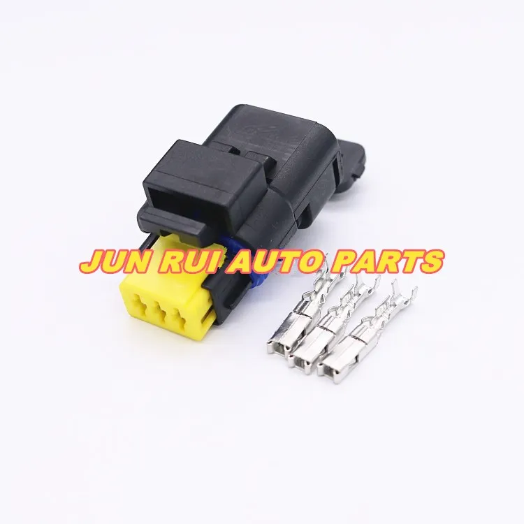 

10pcs/lot 3 Pin/Way Female Male Light Plug Lamp Socket FCI Car Sensor Connector For Auto Truck 211PL032S0049 211PC032S0049