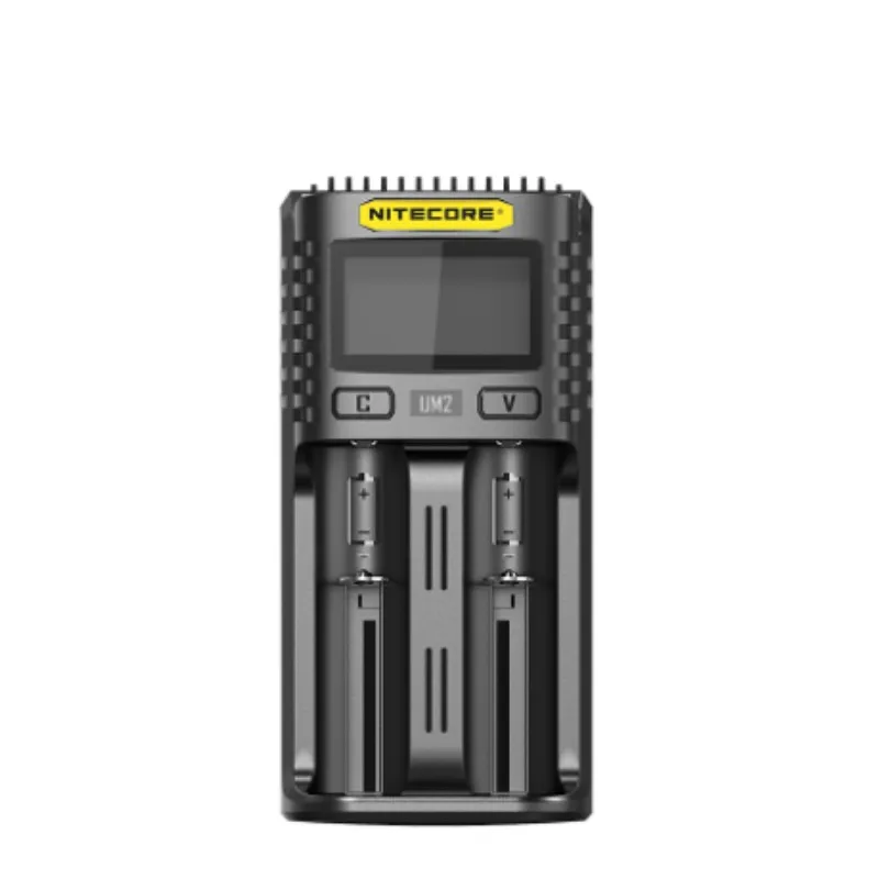 1 шт. Лучшая цена NITECOR UM2 UM4 ЖК-дисплей smart батарея зарядное устройство литий-ионный