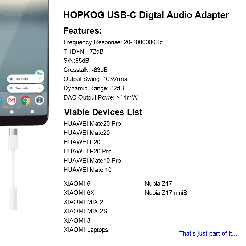 Highever USB C 3.1 Type-C To 3.5mm AUX Headphone Earphone Jack Adapter Cable Universal Headphones Type |