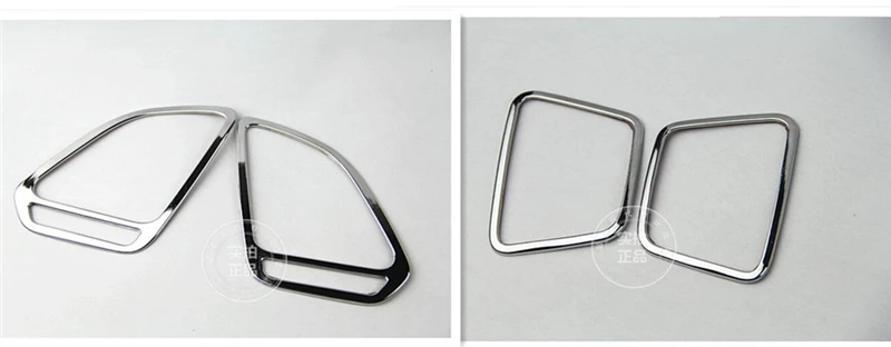 

For HYUNDAI ix35 2010-2015 Car air condition outlet ABS Chrome trim auto accessories decoration car styling 4pcs per set