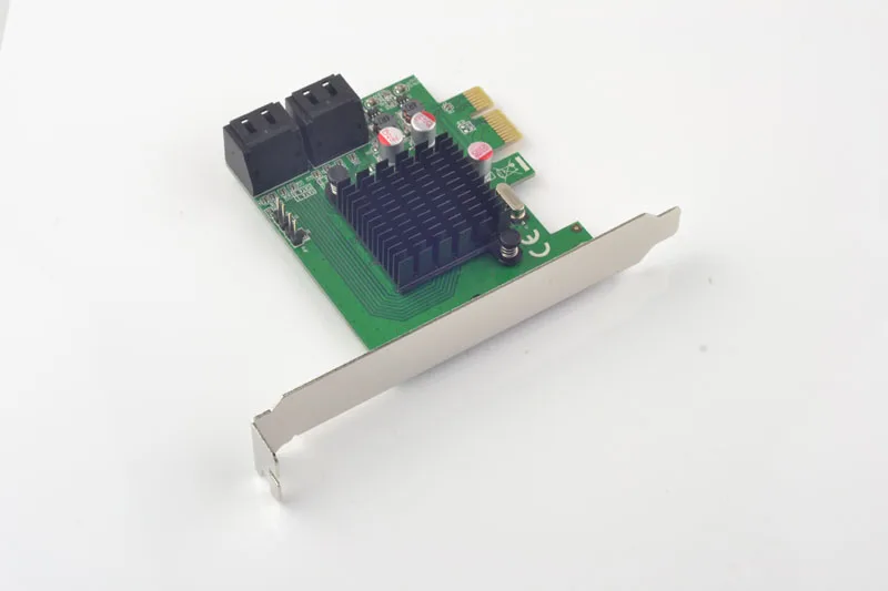 PCIe к 4 портовой внутренней SATA3.0 6Gb Карты Контроллера 88SE9215 чипсет для Marvell|pcie to pcie|card