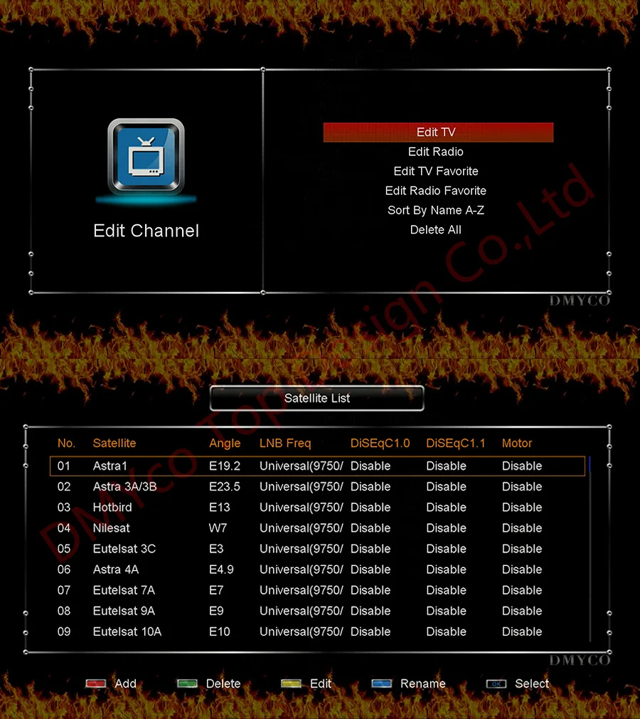 [Подлинный] DMYCO HD DVB-S2 спутниковый ресивер D4S Pro AC3 LNB ТВ тюнер Поддержка power Vu Bisskey Newcamd Youtube декодер+ USB Wifi