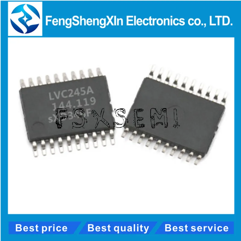 

10pcs New original 74LVC245APW 74LVC245 LVC245A Octal bus transceiver IC TSSOP-20