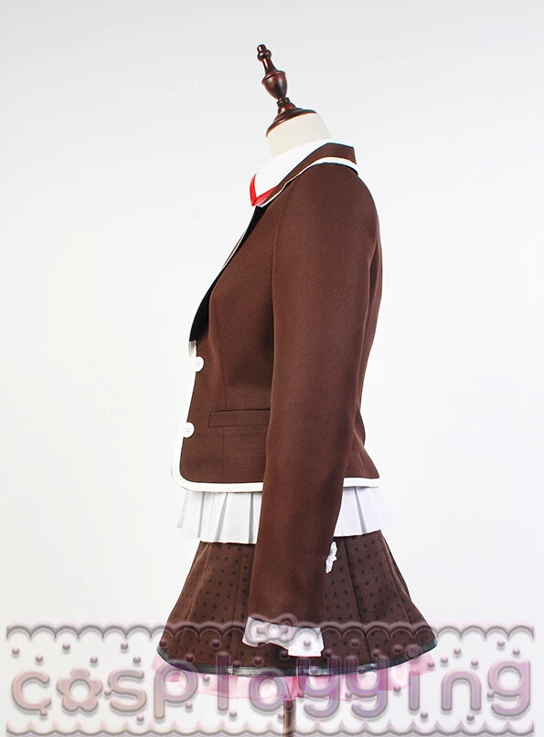 Косплей Zettai Zetsubo Shojo: Danganronpa другой выпуск Kotoko Utsugi костюм полный комплект униформы косплей костюм