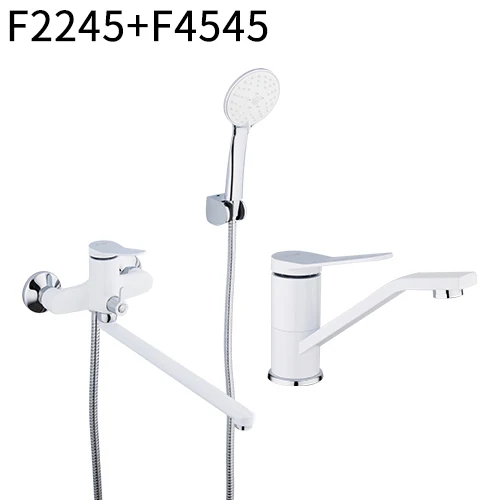 F2245F4545 Frap, новинка, 350 мм, для ванной комнаты, смесители для душа, белый кран для ванны, смеситель с ручными душевые наборы с раковиной, кран для умывальника, краны для раковины - Цвет: F2245F4545