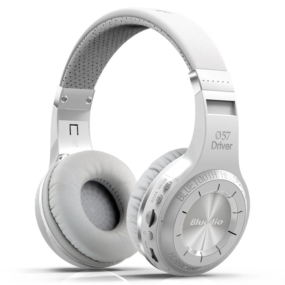 Оригинальная Bluetooth гарнитура Bluedio H Plus стерео беспроводные наушники Hi Fi MP3 плеер с