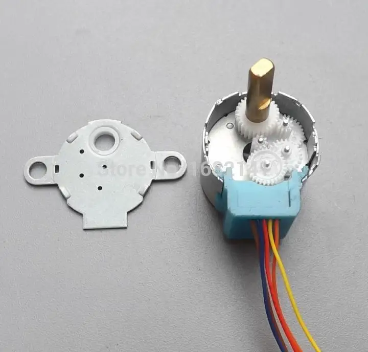Новый 28BYJ 48 5V 4 этап 5 провод DC Шестерни шаг шаговый двигатель|stepper motor|geared stepper motorgear