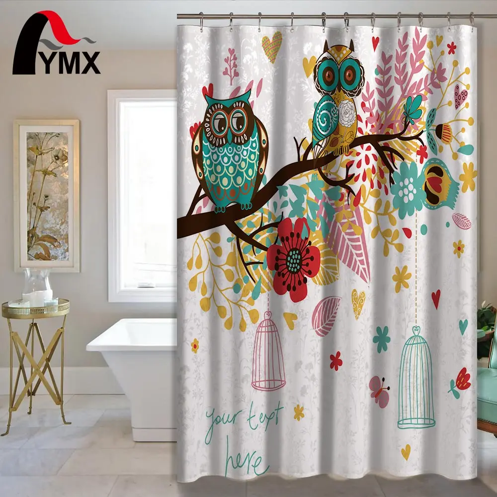 Водонепроницаемая занавеска для душа из полиэстера 12 крючков|waterproof shower curtain|shower