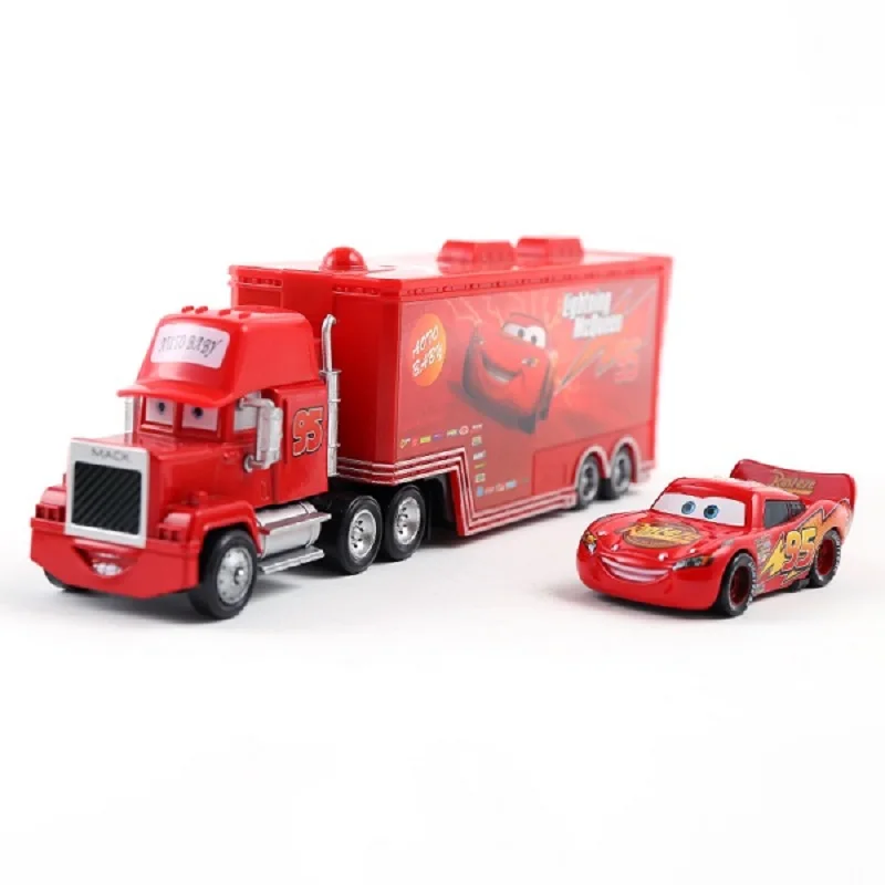 Disney Pixar Cars 2 Toy Lightning McQueen Jackson Uncle Mike 1:55 Модель литья под давлением Машинки 3 игрушки