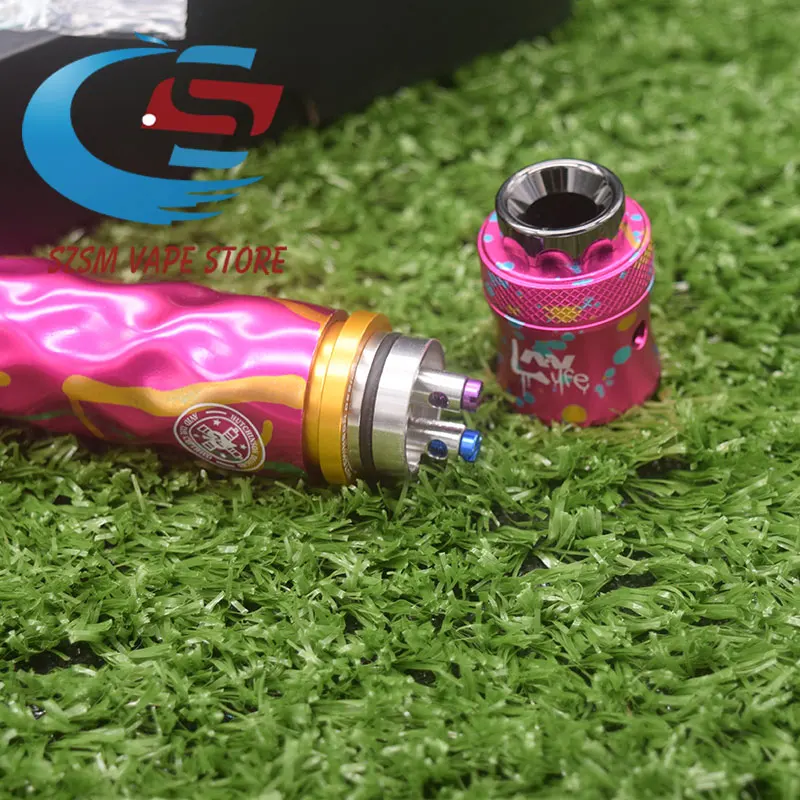 AvidLyfe Mod AV Twistgyre kit материал алюминий 24 мм механический мод 18650 батарея Vape vs Suicide queen