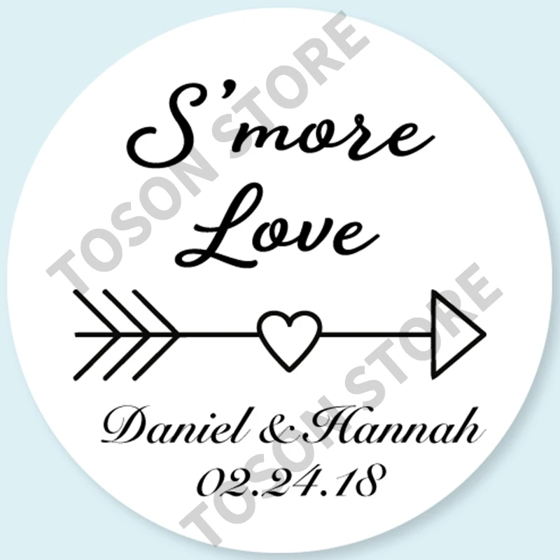 100, Silver laser Customized text logo, Wedding Stickers, Invitations Seals, Candy Favors Gift Boxes Labels, On White Adhesive