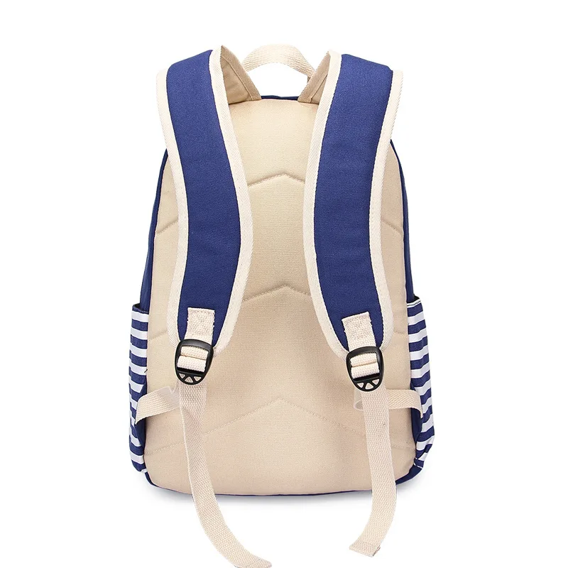 Холщовый женский рюкзак с принтом и бахромой 3 шт./компл.|student school bag|bag teenager girlsbackpack