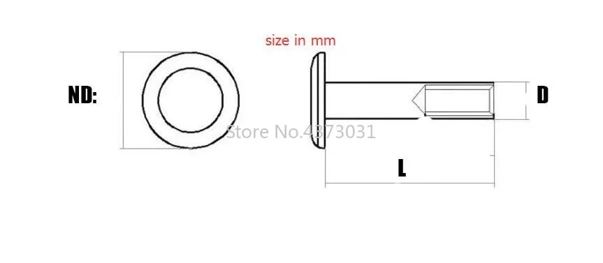 2 шт. Diy нож для изготовления ножей ручки винтовые ножи вихревые заклепки острый