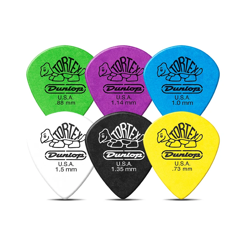 6 шт/лот Dunlop гитарный медиатор s Tortex Jazz III XL медиатор гитарный аксессуар красочные гитарные медиаторы s