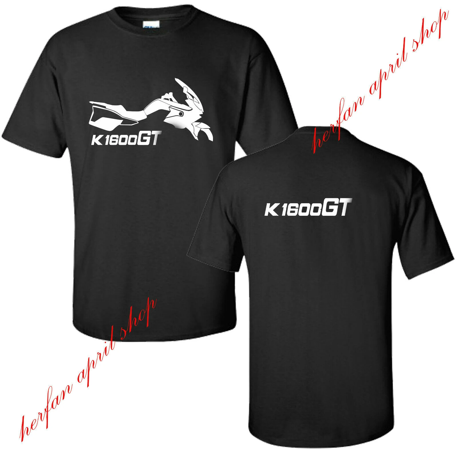 Новая футболка K1600Gt K1600Gtl K1600B T Shirt2019 для мотоспорта модная однотонная мужская без