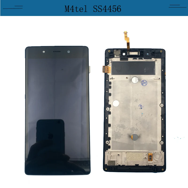 Для M4tel M4 SS4456 ЖК-дисплей в сборе с сенсорным экраном стекло дигитайзер