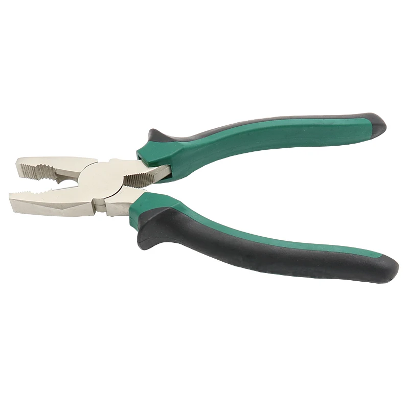 White nickel alloy Yalku многофункциональные плоскогубцы для резки проволоки плоскогубцы для стальной проволоки зажимные болты аппаратные средства комбинированные плоскогубцы - Цвет: White nickel alloy