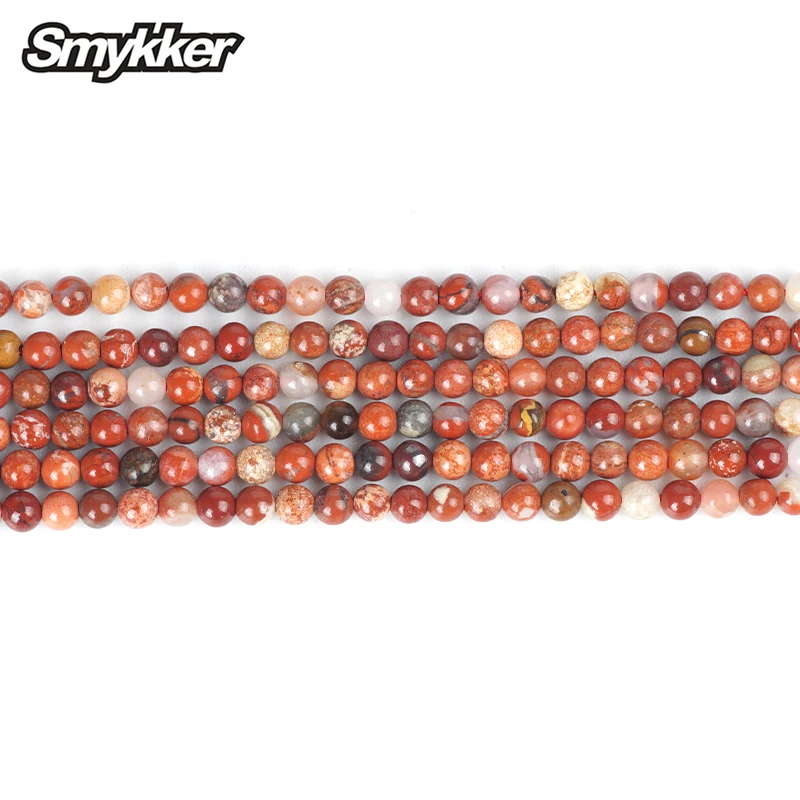 Каменные бусины Redstone круглые 2 мм мусульманский материал для рукоделия DIY браслет