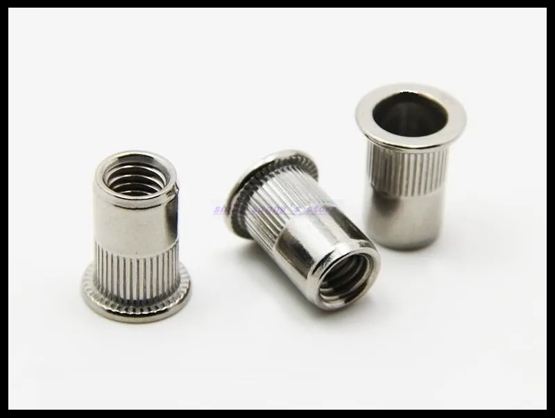

Metric Thread M4x5pcs+M5x5pcs+M6x5pcs+M8x5pcs+M10x5pcs+M12x5pcs 304 Stainless Steel Insert Rivet Nut Rivnut Brand New