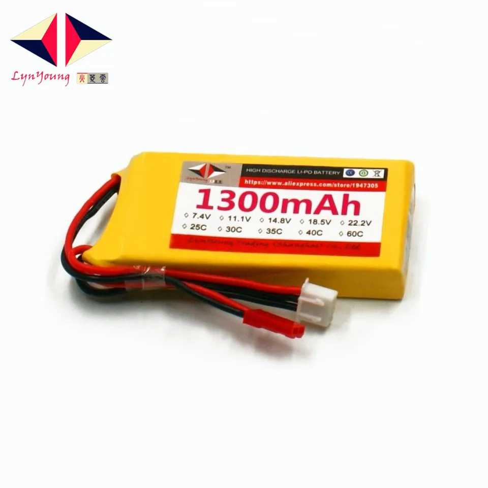 Аккумулятор HX Lipo 2S 7 4 в 1300 мАч 35C-40C для радиоуправляемого дрона квадрокоптера