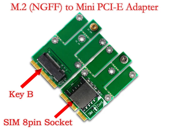 SP M.2 NGFF B Ключ к мини фотоадаптер с слотом для SIM карты Поддержка 3G 4G LTE сеть ПК 2230