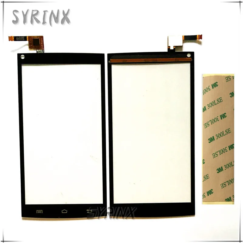 Syrinx 5 0 дюймов с лентой 3M сенсорный экран сенсор для Cubot X6 дигитайзер сменная