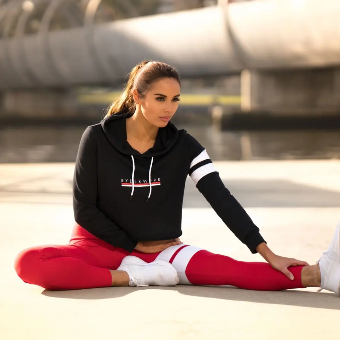 Красные легинсы, штаны S-XL размера плюс, женские леггинсы, спортивные штаны для бега, бега, фитнеса, леггинсы для фитнеса, высокие эластичные леггинсы для спортзала