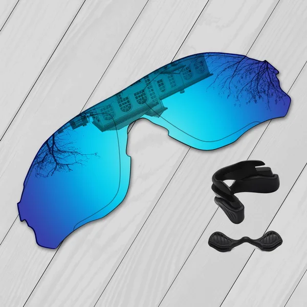 Ice Blue-Nose pads E.O.S поляризованные улучшенные Сменные линзы для солнцезащитных очков Oakley EVZero Path-несколько вариантов - Цвет линз: Ice Blue-Nose pads