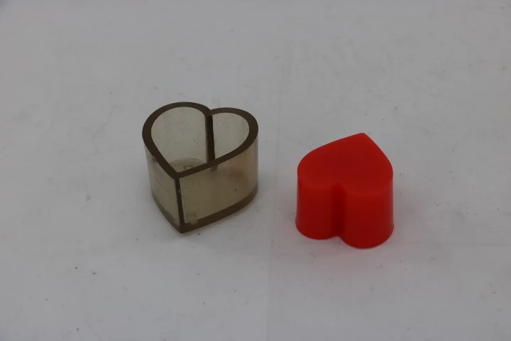 DIY силиконовые формы для украшения торта в форме сердца Амур любовь свечи шоколад