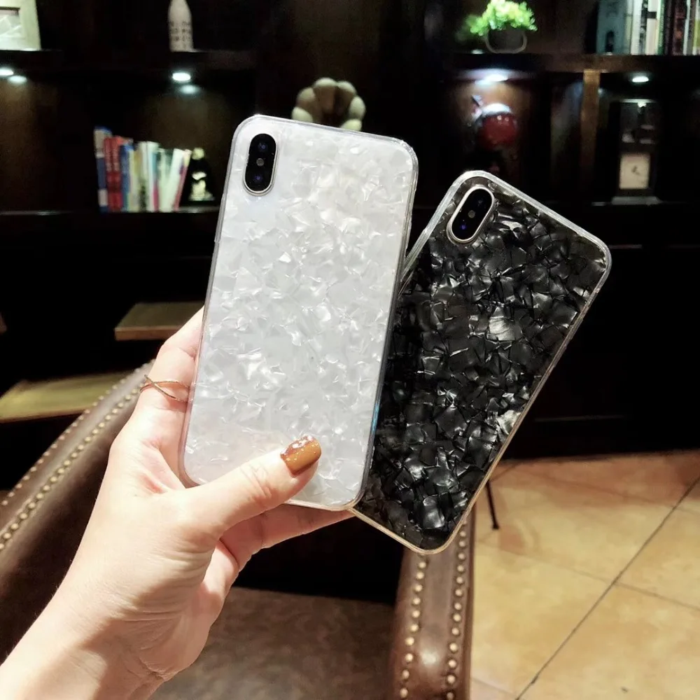 Блестящий чехол для телефона s iPhone 6 S Dream Shell с рисунком Мягкая силиконовая задняя