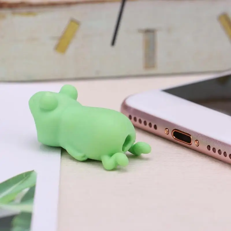 Кабель с милым животным из мультфильма, защита от укусов, панда, type-c, usb-кабель, защита от пыли, защита данных, зарядный кабель, защита от намотки